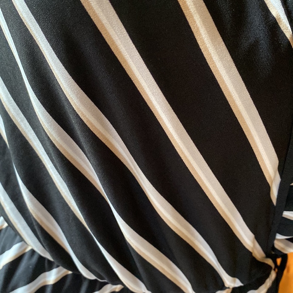 Maurices striped faux wrap dress - Picture 5 of 11